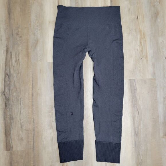 Lululemon Ebb to Street Leggings Size 8 Compression Pant Heathered Gray - Picture 9 of 10